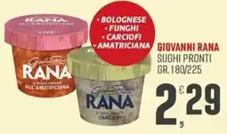 Maxipiù Giovanni Rana sughi pronti offerta