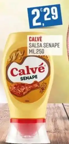 Maxipiù Calvé salsa senape offerta