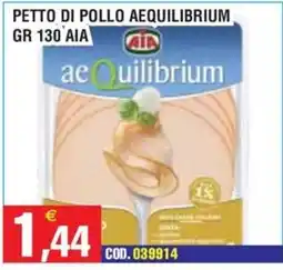 Immenso Cash Petto di pollo aeQuilibrium offerta