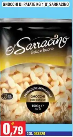 Immenso Cash Gnocchi di patate O' Sarracino offerta