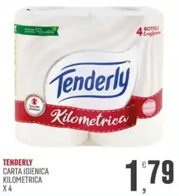 Maxipiù Tenderly carta igienica kilometrica offerta
