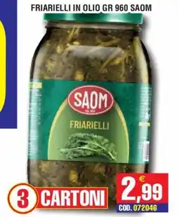 Immenso Cash Friarielli Saom offerta