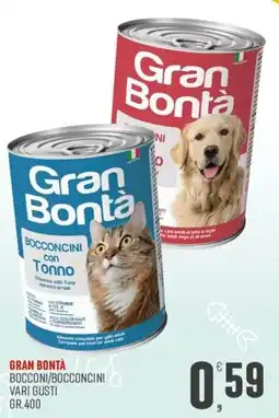 Maxipiù Gran Bontà Bocconcini con Tonno offerta