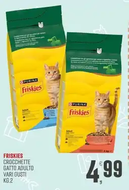 Maxipiù Friskies crocchette gatto adulto offerta
