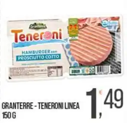 Cash pro Teneroni hamburger con prosciutto cotto offerta