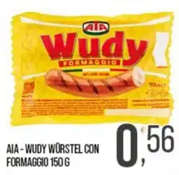Cash pro AIA - Wudy würstel con formaggio offerta