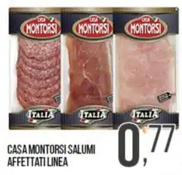 Cash pro Casa Montorsi salumi affettati linea offerta