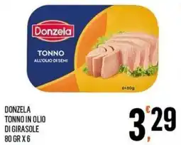 Vibian Donzela tonno in olio di girasole offerta
