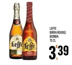 Vibian Leffe Birra Rouge Bionda offerta