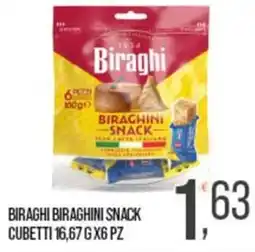 Cash pro Biraghi Biraghini Snack offerta