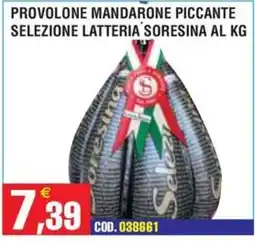 Immenso Cash Provolone mandarone piccante selezione Latteria Sorensina offerta