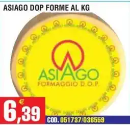 Immenso Cash Asiago formaggio D.O.P. offerta