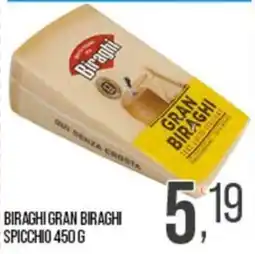 Cash pro Biraghi gran biraghi offerta
