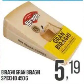 Cash pro Biraghi gran biraghi offerta