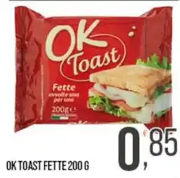 Cash pro OK Toast Fette offerta