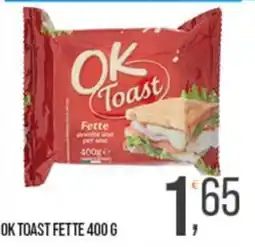Cash pro OK Toast Fette offerta
