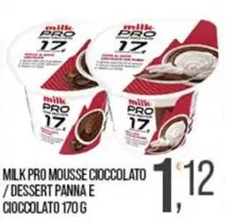 Cash pro Milk Pro Mousse Cioccolato offerta