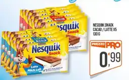 Cash pro Nesquik Snack offerta