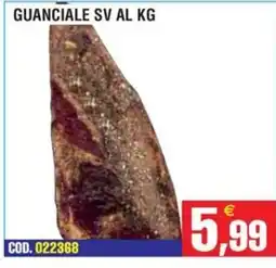 Immenso Cash Guanciale SV offerta