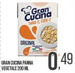 Cash pro Gran Cucina panna vegetale offerta