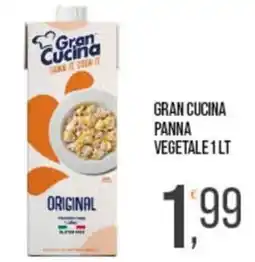 Cash pro Gran Cucina panna vegetale offerta