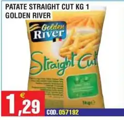 Immenso Cash Patate straight cut Golden River offerta