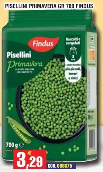 Immenso Cash Pisellini Primavera Findus offerta