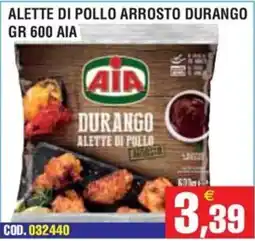 Immenso Cash Alette di pollo Durango AIA offerta