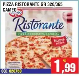 Immenso Cash Pizza Ristorante Cameo offerta