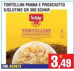 Immenso Cash Tortellini panna e prosciutto Schar offerta