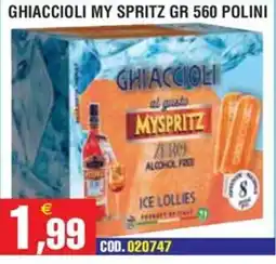 Immenso Cash Ghiaccioli My Spritz Gr 560 Polini offerta