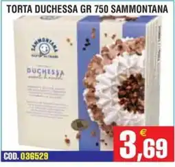 Immenso Cash Torta Duchessa Sammontana offerta