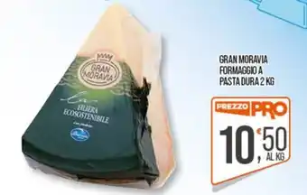 Cash pro Gran Moravia formaggio a pasta dura offerta