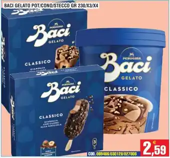 Immenso Cash Baci gelato classico offerta