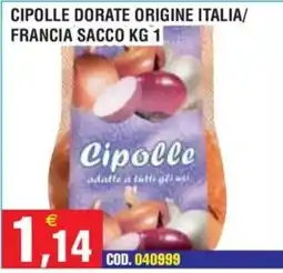 Immenso Cash Cipolle dorate Sacco offerta