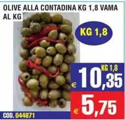 Immenso Cash Olive alla contadina Vama offerta