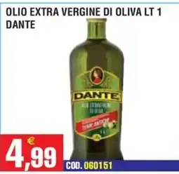 Immenso Cash Olio extra vergine di oliva Dante offerta