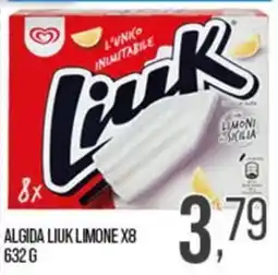 Cash pro Algida Liuk limone offerta