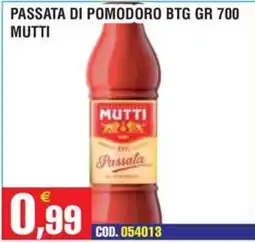Immenso Cash Passata Mutti offerta