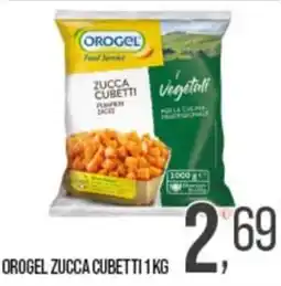 Cash pro Orogel zucca cubetti offerta