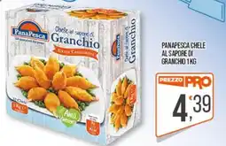 Cash pro PanaPesca Chele al sapore di Granchio offerta