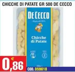 Immenso Cash Chicche di Patate De Cecco offerta
