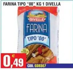 Immenso Cash Farina tipo "00" Divella offerta