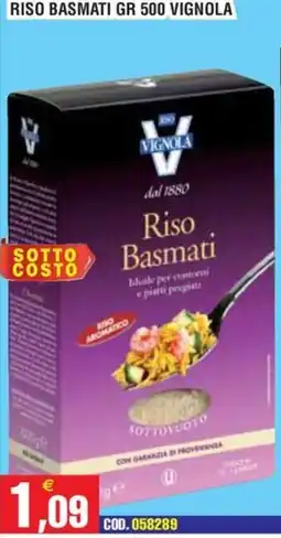 Immenso Cash Riso Basmati Vignola offerta