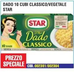 Immenso Cash Dado classico Star offerta