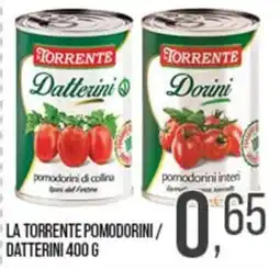 Cash pro Torrente Datterini offerta