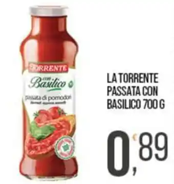 Cash pro La Torrente passata con basilico offerta