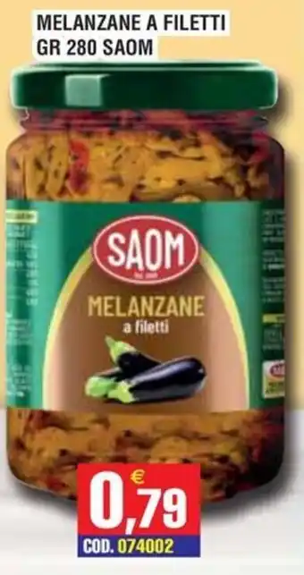 Melanzane a filetti SAOM