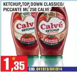 Immenso Cash Calvé ketchup offerta