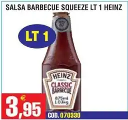 Immenso Cash Salsa barbecue Heinz classic barbecue offerta